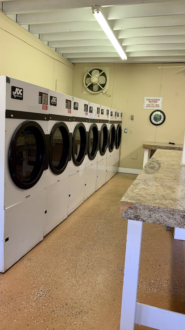Laundry facilities at Outdoor Resorts Gatlinburg