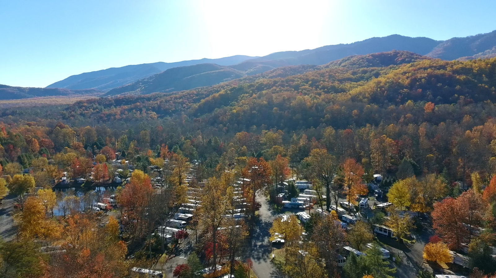 Outdoor Resorts Gatlinburg mountain view
