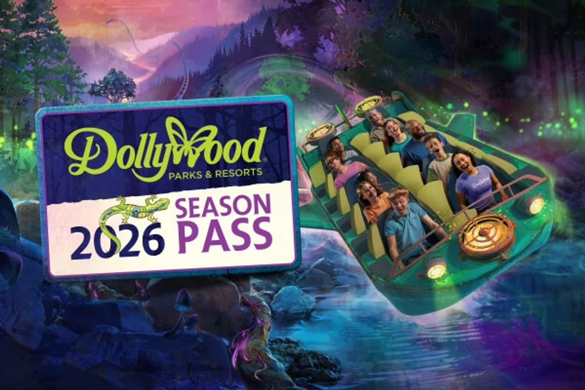 NightFlight Expedition graphic for Dollywood's new 2026 ride