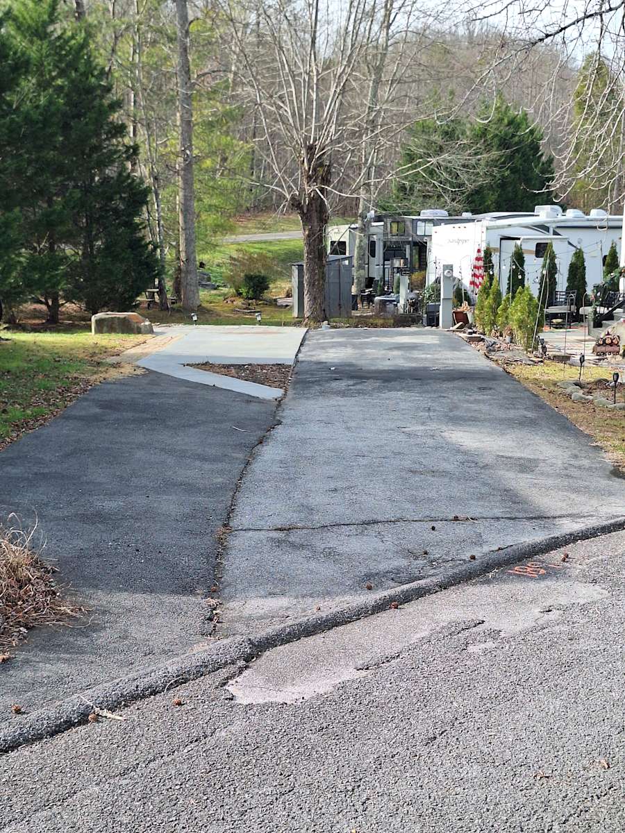 Lot rental for bringing your own RV at Outdoor Resorts Gatlinburg