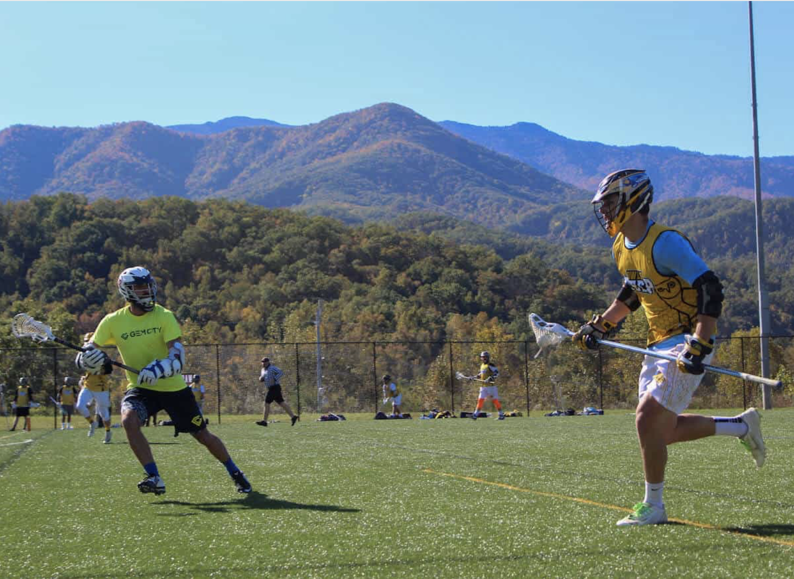 Lacrosse game at Rocky Top Sports World